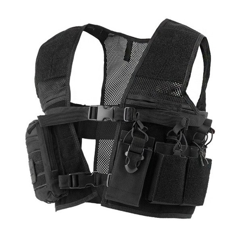 Mil-Tec - Security Combat Mesh Vest - Black - 10760002