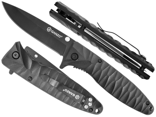 Ganzo - Folding Blade Knife Firebird - Liner Lock - Black - F620-B1