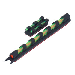 TruGlo - Gobble Dot Universal Shotgun Fiber Optic Sights - Dual Color - TG94D