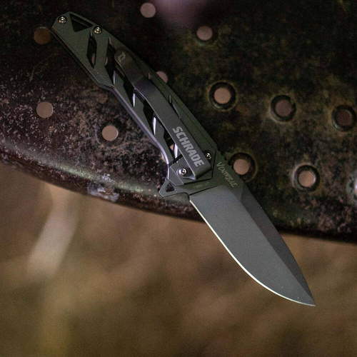 Schrade - Ventricle Folding Knife - Silver - 1159323