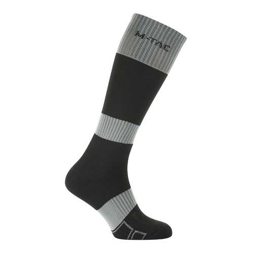 M-Tac - Ranger Trekking Winter Socks - Black / Gray - SHKLV-WINT-RNG-BG