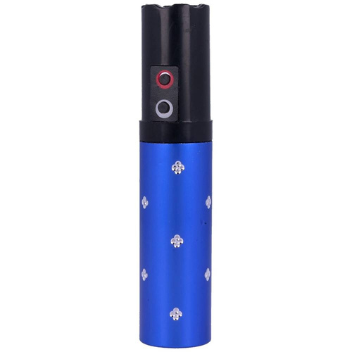Paralyseur - Lipstick Stun Gun with Flashlight - 2 Million Volts - 120 lm - Blue - 1202-BL