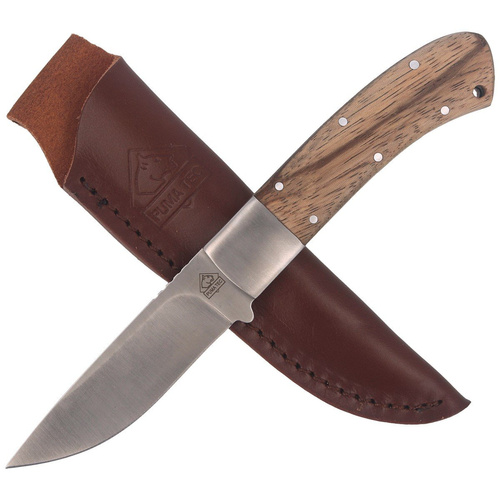 Puma Solingen - Hunting Knife ZebraWood - Brown - 312609