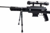 Black Ops - Break-Action Air Rifle Sniper with 4x32 Scope and Bipod - 5.5mm - B1091