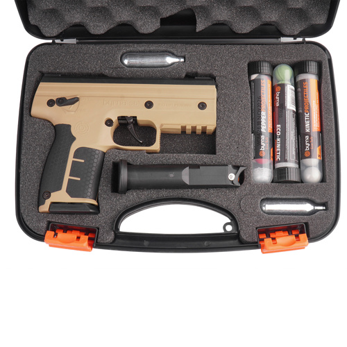 Byrna - Rubber and Pepper Bullet RAM Pistol Byrna SD - .68 - CO₂ - Tan - SK68300-TAN