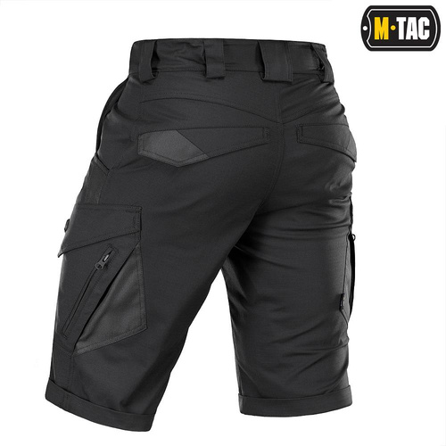M-Tac - Aggressor Gen.II Flex Tactical Shorts - Polycotton - Black - 20014002