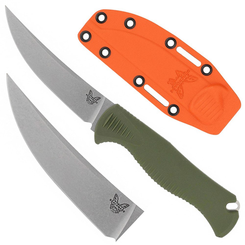 Benchmade - Meatcrafter Hunting Knife - CPM-154 - Green - 15505