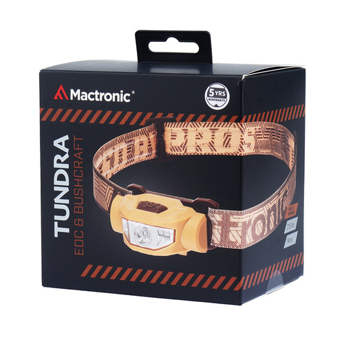 Mactronic - TUNDRA Headlamp - 215lm - 1xAA - Sand - THLTHL0111
