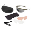 Swiss Eye - Ballistic Glasses Blackhawk with Visor Set - Rubber Green - 40423