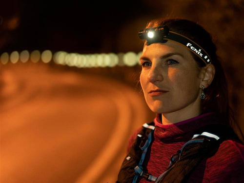 Fenix - LED Headlamp - 240 Lumens - AA - Black - HM23