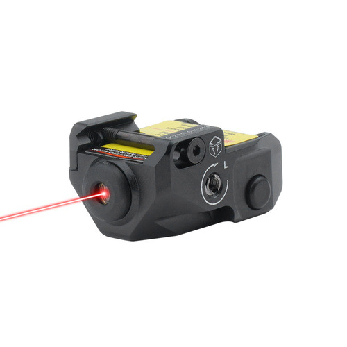 VipeRay - Scrapper Laser Target Pointer Subcompact Pistol - Red Laser - Black - VRRL-P01