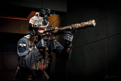 Valhalla Industries - Heat Shield Valkiria - Thor Mk 2M SBR - 155 x 39 mm - Cordura 1000D - Kevlar - Black