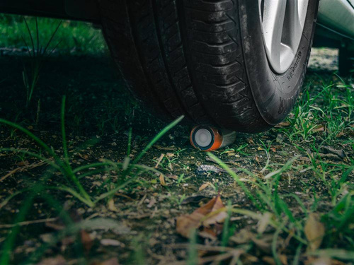 Fenix - Camping LED Flashlight - 2600 mAh 3.6V - Green - CL26R