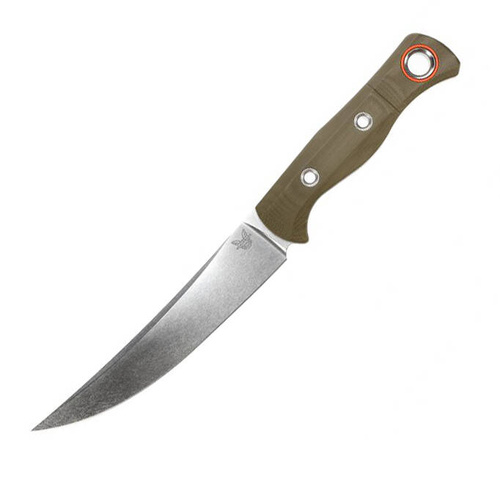 Benchmade - 15500-3 Meatcrafter Hunting Knife - S45VN - Green - 15500-3.