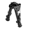 UTG - Folding Bipod Leapers Super Duty - Quick Detach - 6-8.5" - Black - TL-BP98Q