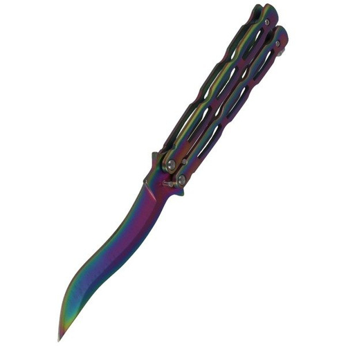 Martinez Albainox - Butterfly knife Balisong Rainbow - 36297
