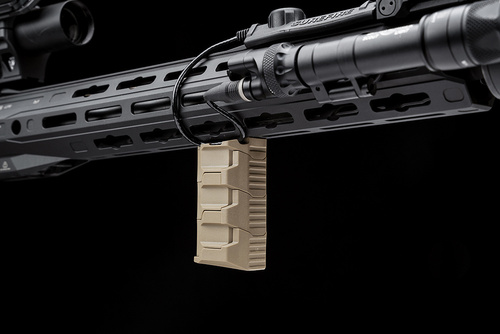 Strike Industries - Strike Stacked Angled CMS Front Grip - M-LOK - FDE - SI-AR-CMS-SAF-FDE