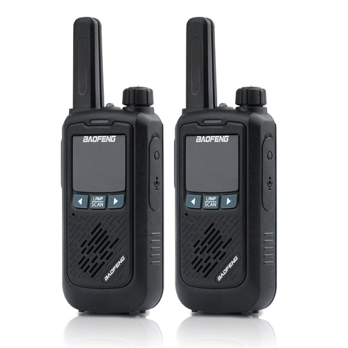 BaoFeng - Shortwave Radio - 2 pcs. - Black - BF-T17