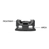 Strike Industries - Adapter for Picatinny Arca also 1/4" and 3/8" - QD Sling - SI-ARCA-TRI-PADA-BK