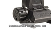 Magpul - MBUS® Pro Rear Sight - Black - MAG276