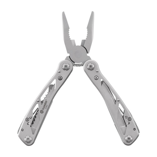 Ganzo - Multtitool with Bit Set - 24 Tools - Silver - G202