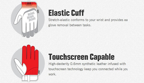 Mechanix - Tactical Gloves FastFit - Covert Black - FFTAB-55