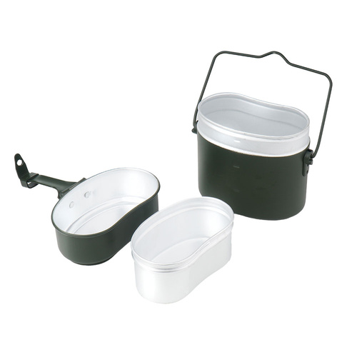 Mil-Tec - Military Mess Tin - 3 pieces - Olive - 14664000