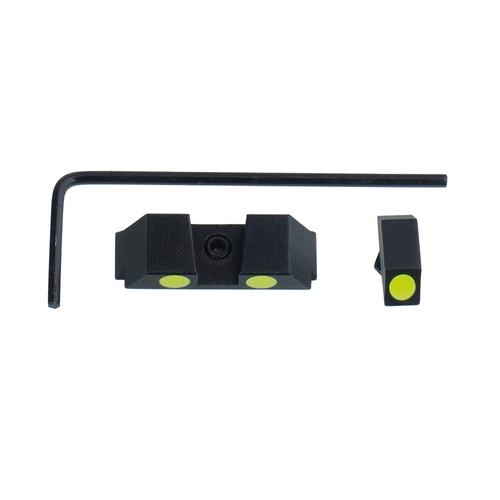 Vector Optics - Fiber Optic Sights Combo - Glock - Short - Green - SCIS-06