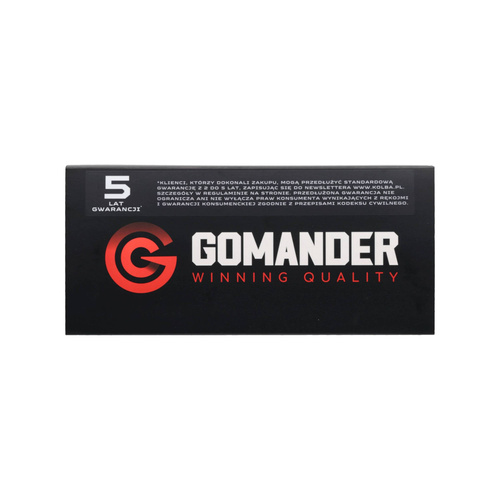 Gomander - Quadron flame compensator - 5.56 mm - 1/2x28 UNEF-9 thread - Black - TB0.10172