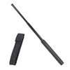 Police Hardened Expandable Baton with Sheath - 21'' - Black - 21H BLK