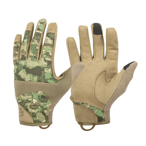 Helikon - Range Tactical Gloves Hard® - PenCott WildWood / Coyote - RK-RNG-PO-4511A