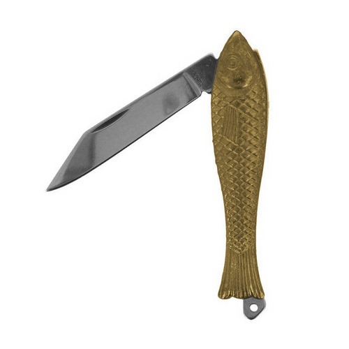 Mikov - Fishlet Folding Knife - Gold - 130-NZN-1/ZL