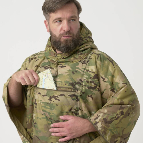 Helikon - Poncho Swagman Roll - Windpack - Climashield - MultiCam- PO-SMR-BL-34