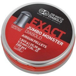 JSB - Exact Jumbo Monster Pellets - 5.52 mm - 200 pcs - 546288-200