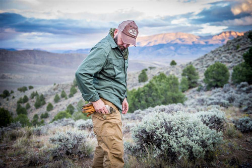 Helikon - Pilgrim® Pants - Coyote / Taiga Green - SP-PGM-DC-1109A