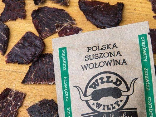 Wild Willy - Dried Beef Jerky - Cranberry - 30 g