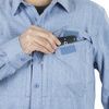 Helikon - Koszula Defender Mk2 Gentleman Shirt® - Melange Blue - KO-DGM-PO-6520Y