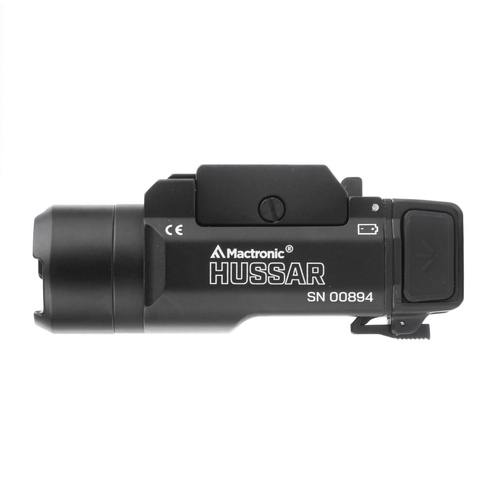 Mactronic - Tactical Pistol Flashlight Hussar - 14985 cd - Black - THG0010