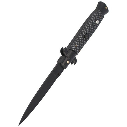 Frank Beltrame - Spring knife Stiletto Kevlar 23 cm - FB 23/KEV BLK