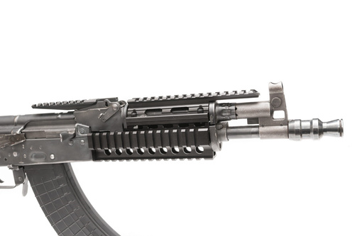 SVRN - RIS / Picatinny Hand Guard for AK - Aluminum - Black - SVRN-AK-HGR-01