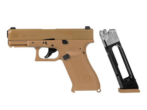 Umarex - Glock 19X Airgun - Blow Back - 4,5 mm - Coyote - 5.8367