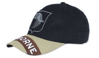 FOSTEX - Baseball Cap AIRBORNE - Black/Khaki - 215162-271