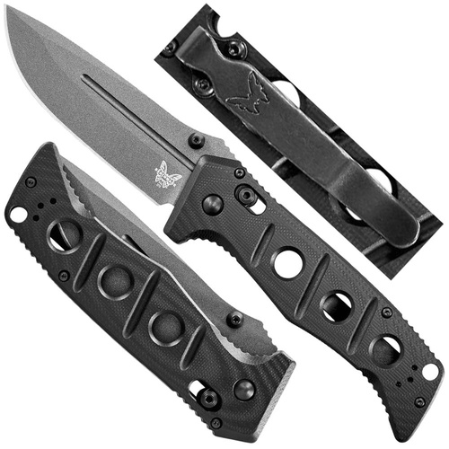 Benchmade - Folding Knife Adamas - CPM CruWear - Black - 275GY-1