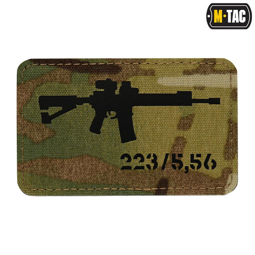 M-Tac - AR-15 223/5.56 Laser Cut Patch - Multicam/Black - 51111802