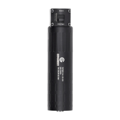 Gomander - Tactinox QD L gun suppressor - 5.56 mm - M26x1.5 thread - Black - TB0.9650