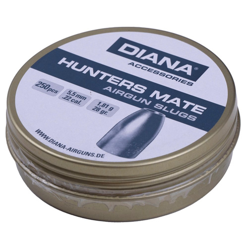 Diana - Hunters Mate Slug Airgun Pellets - 5.5mm - 250 pcs - 44403007