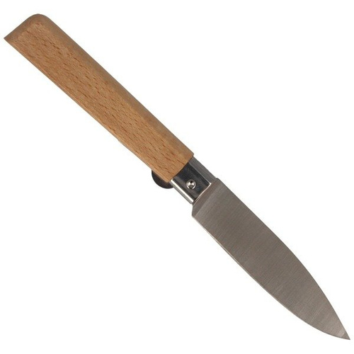 MAM - Operario Pocket Knife with Blade Lock - Light Beech Wood - 2036/3-A-B-LW