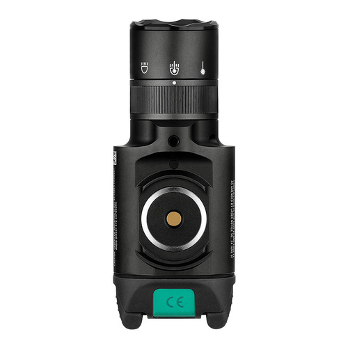 Olight - Tactical LED Flashlight with Laser Sight BALDR Pro R - 1350 lumens - Green Laser - Black