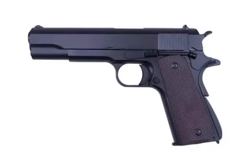 Kj Works - Pistol Replica of KP-1911 - Green gas - Black - KJW-02-001354