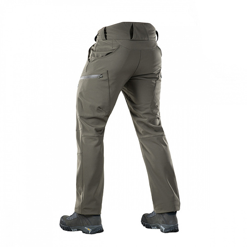  M-Tac - Trekking Softshell Winter Pants - Olive - 20306001